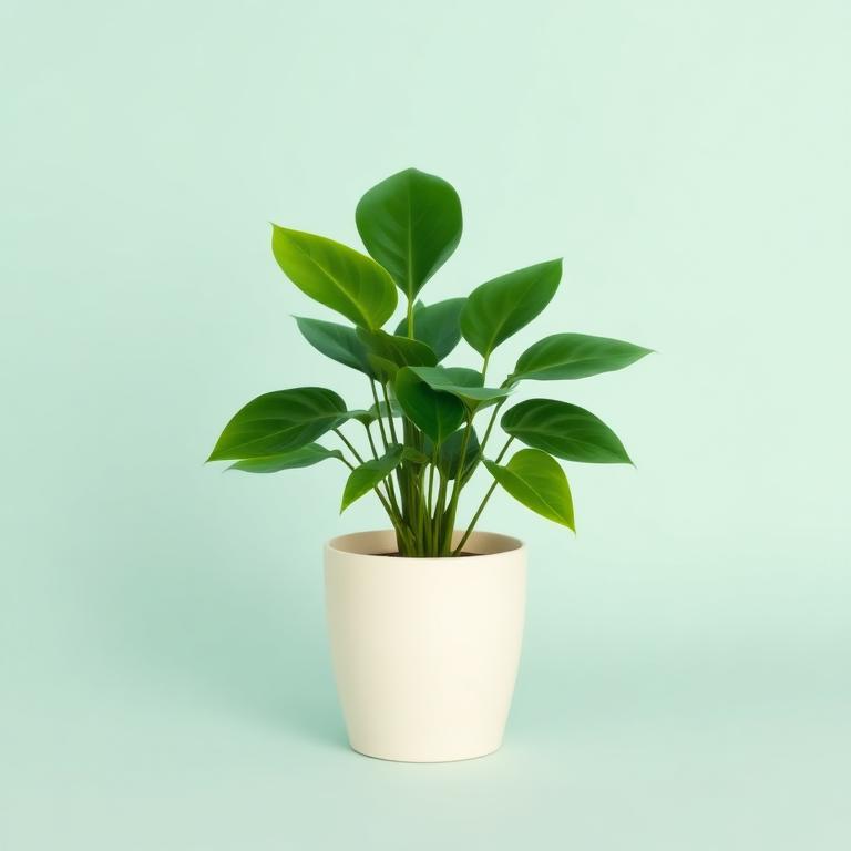 Planta en una oficina de terapia cálida